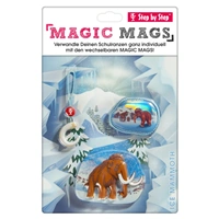 Doplkov sada obrzk MAGIC MAGS Mamut Odo k aktovkm GRADE, SPACE, CLOUD, 2v1 a KID