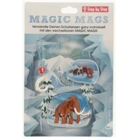 Doplkov sada obrzk MAGIC MAGS Mamut Odo k aktovkm GRADE, SPACE, CLOUD, 2v1 a KID