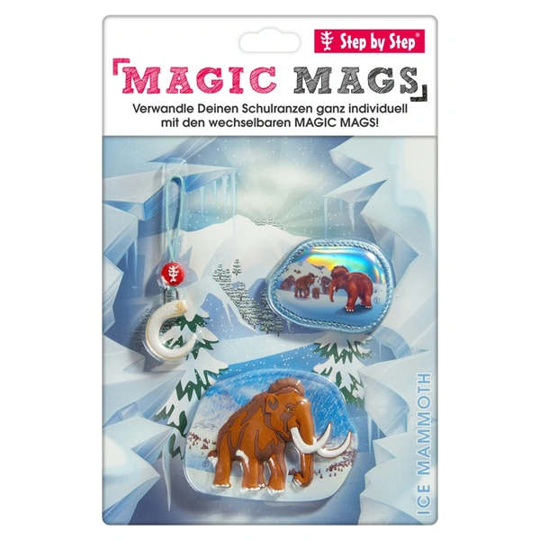 Doplňková sada obrázků MAGIC MAGS Ice Mammoth Odo k aktovkám GRADE, SPACE, CLOUD, 2v1 a KID