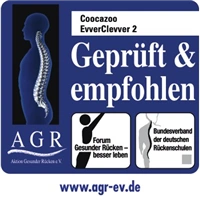 koln batoh coocazoo EvverClevver2, Hip To Be Square Green, certifikt AGR