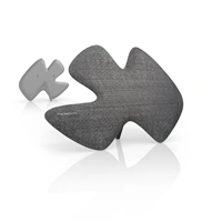 Thomson ANT1639 aktivní pokojová anténa Sculpture, DVB-T/DVB-T2, textilní povrch, edá