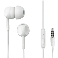 Thomson sluchátka s mikrofonem EAR3005, silikonové punty, bílá
