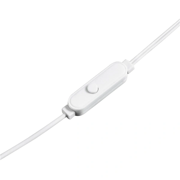 Thomson sluchátka s mikrofonem EAR3005, silikonové špunty, bílá