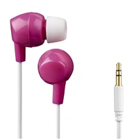 Thomson dtská sluchátka EAR3106, silikonové punty, rová/bílá