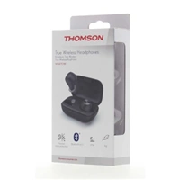 Thomson Bluetooth puntov sluchtka WEAR7701, bezdrtov, nabjec pouzdro, ern
