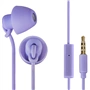 Thomson sluchátka s mikrofonem EAR3008 Piccolino, mini špunty, fialová