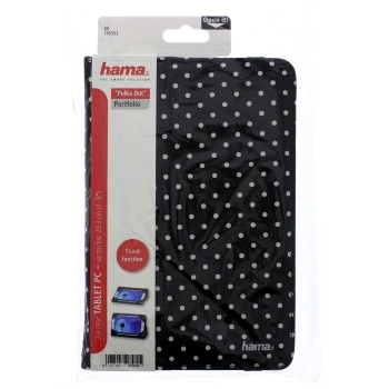 Hama Polka Dot pouzdro na tablet, do 20,3 cm (8"), černé