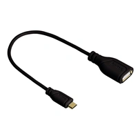 Hama micro USB OTG redukce Flexi-Slim, oboustranný konektor, 15 cm, erná