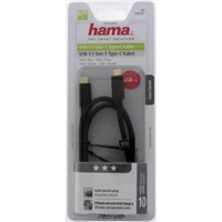 Hama USB-C 3.1 Gen1 kabel, 0,75 m, 5 Gb/s, 5A/100W