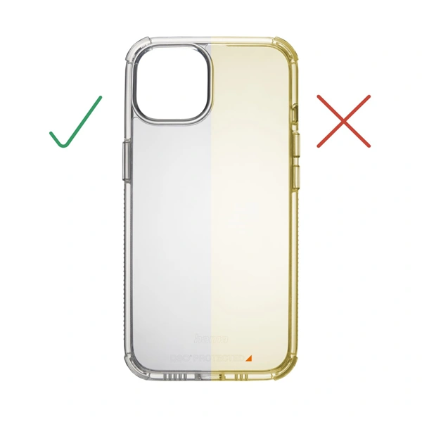 Hama Extreme Protect, kryt pro Apple iPhone 15 Plus, materiál D3O®, nežloutne, průhledný