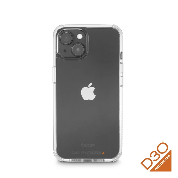 Hama Extreme Protect, kryt pro Apple iPhone 15 Plus, materiál D3O®, nežloutne, průhledný