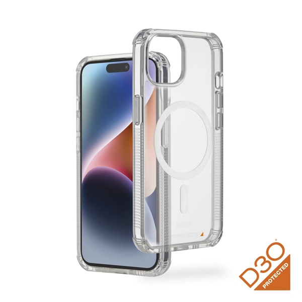 Hama Extreme Protect MagCase, kryt pro Apple iPhone 15 Plus, materiál D3O, magnetický, nežloutne