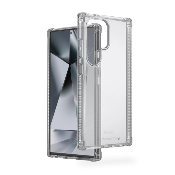 Hama Extreme Protect, kryt pro Samsung Galaxy S24 Ultra, materiál D3O®, nežloutne, průhledný