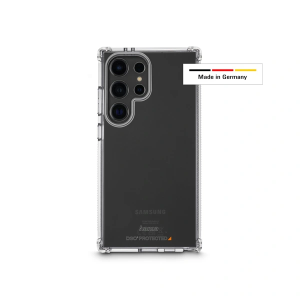 Hama Extreme Protect, kryt pro Samsung Galaxy S24 Ultra, materiál D3O®, nežloutne, průhledný