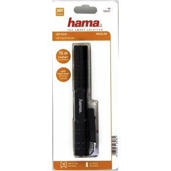 Hama regular R-147 LED Torch, black 