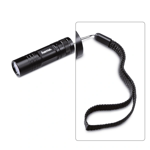 Hama regular R-103 LED Torch, black 