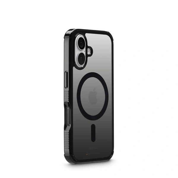 Hama Extreme Protect, kryt pro Apple iPhone 16, magnetický, D3O®, černý