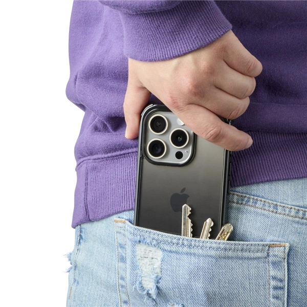 Hama Extreme Protect, kryt pro Apple iPhone 15 Pro Max, materiál D3O®, průhledný černý