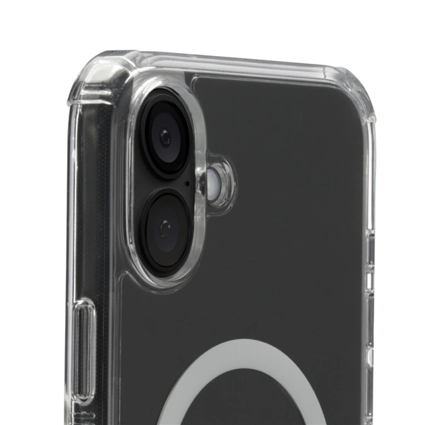 Hama Extreme Protect, kryt pro Apple iPhone 16 Plus, magnetický, D3O®, nežloutne, průhledný