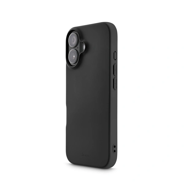 Hama Fantastic Feel, kryt pro Apple iPhone 16 Plus, hebký povrch, černý