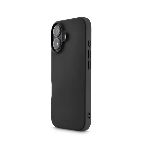 Hama Fantastic Feel, kryt pro Apple iPhone 16 Plus, hebký povrch, černý