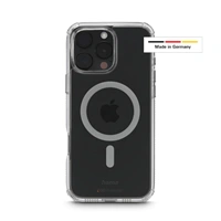 Hama Extreme Protect, kryt pro Apple iPhone 16 Pro Max, magnetický, D3O®, nežloutne, průhledný