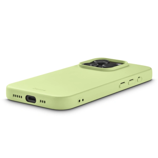 Hama Fantastic Feel, kryt pro Apple iPhone 15 Pro, hebký povrch, zelený