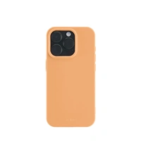 Hama Fantastic Feel, kryt pro Apple iPhone 15 Pro, hebký povrch, oranžový