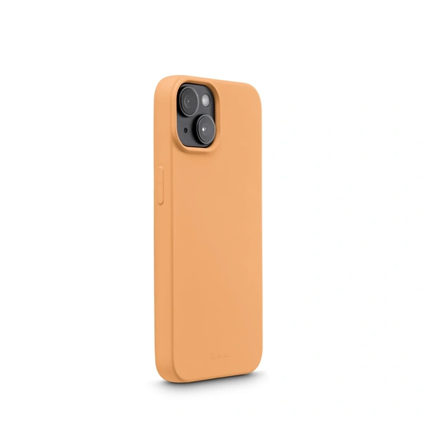 Hama Fantastic Feel, kryt pro Apple iPhone 14, hebký povrch, oranžový