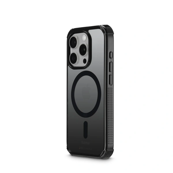 Hama Extreme Protect, kryt pro Apple iPhone 15 Pro, magnetický, D3O®, černý