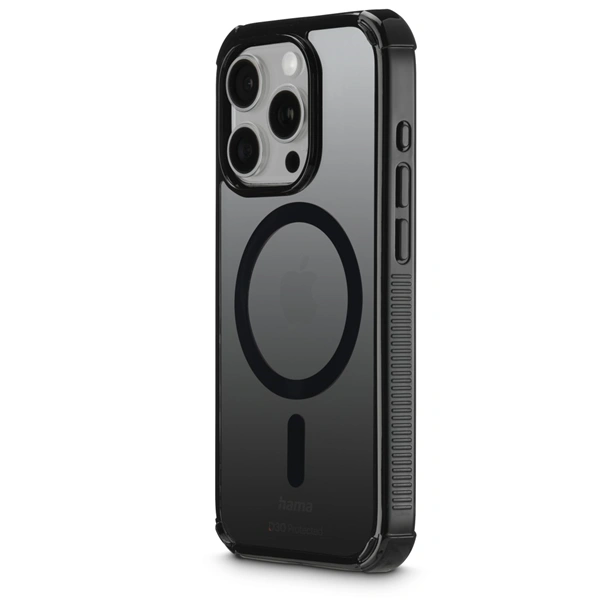 Hama Extreme Protect, kryt pro Apple iPhone 15 Pro, magnetický, D3O®, černý