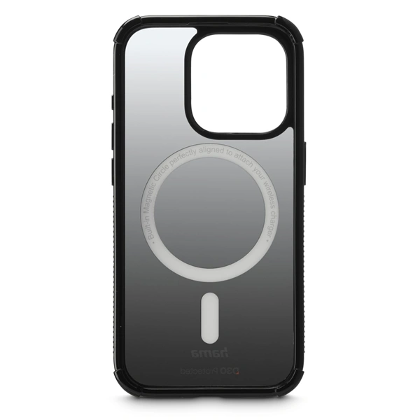 Hama Extreme Protect, kryt pro Apple iPhone 15 Pro, magnetický, D3O®, černý