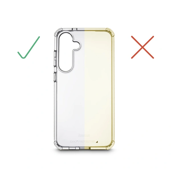 Hama Extreme Protect, kryt pro Samsung Galaxy A16/A16 5G, D3O®, nežloutne, průhledný