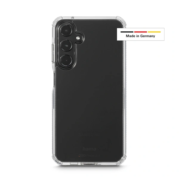 Hama Extreme Protect, kryt pro Samsung Galaxy A16/A16 5G, D3O®, nežloutne, průhledný