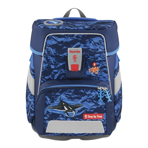 Školní aktovka Step by Step SPACE, Manta Rio - 5 dílný set, AGR certifikát