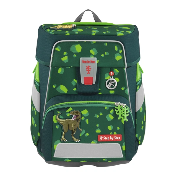 Školní aktovka Step by Step SPACE, Dino Targo - 5 dílný set, AGR certifikát