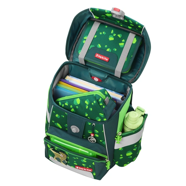 Školní aktovka Step by Step SPACE, Dino Targo - 5 dílný set, AGR certifikát