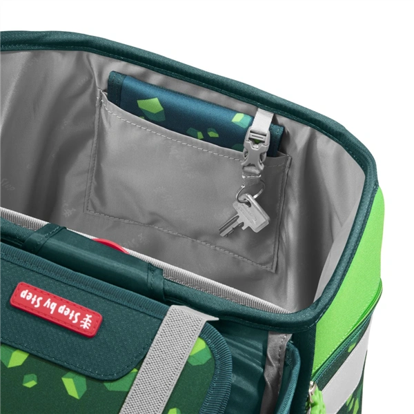 Školní aktovka Step by Step SPACE, Dino Targo - 5 dílný set, AGR certifikát