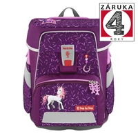 Školní aktovka Step by Step SPACE, Pretty Unicorn - 5 dílný set, AGR certifikát