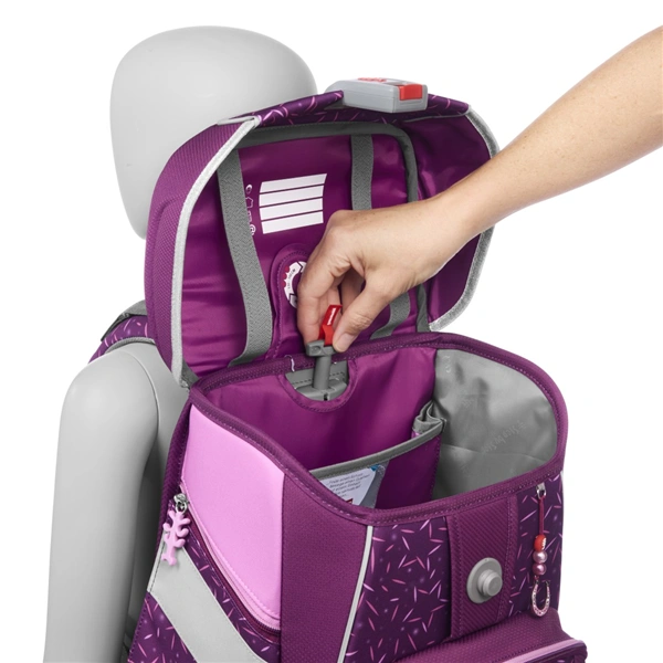 Školní aktovka Step by Step SPACE, Pretty Unicorn - 5 dílný set, AGR certifikát