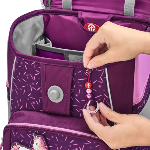 Školní aktovka Step by Step SPACE, Pretty Unicorn - 5 dílný set, AGR certifikát