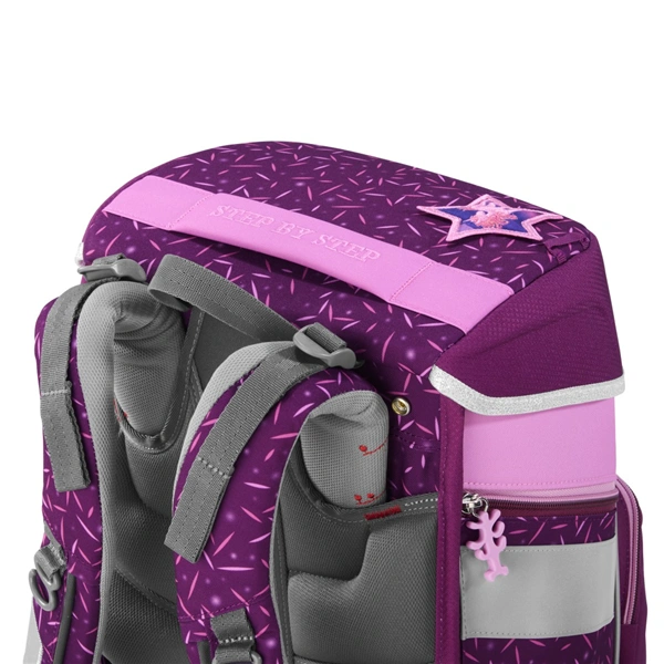 Školní aktovka Step by Step SPACE, Pretty Unicorn - 5 dílný set, AGR certifikát