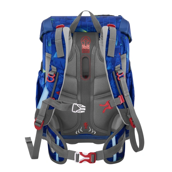 Školní aktovka Step by Step CLOUD, Police Truck Charly - 5 dílný set, AGR certifikát