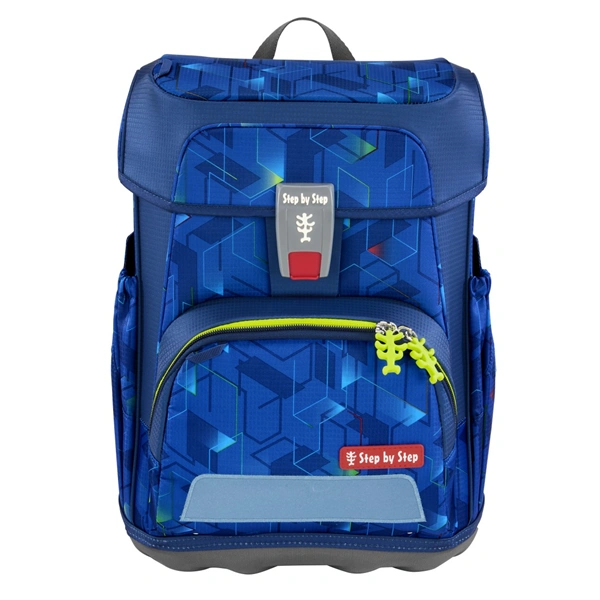 Školní aktovka Step by Step CLOUD, Police Truck Charly - 5 dílný set, AGR certifikát