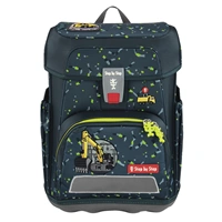 Školní aktovka Step by Step CLOUD, Bagger Rocco - 5 dílný set, AGR certifikát