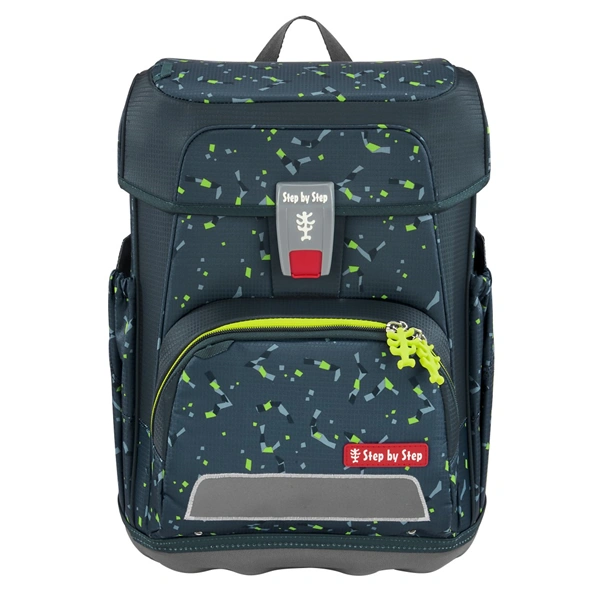 Školní aktovka Step by Step CLOUD, Bagger Rocco - 5 dílný set, AGR certifikát