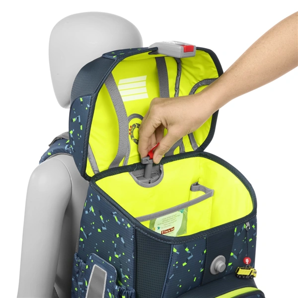 Školní aktovka Step by Step CLOUD, Bagger Rocco - 5 dílný set, AGR certifikát