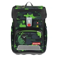 Školní aktovka Step by Step CLOUD, Black Cat Chiko - 5 dílný set, AGR certifikát