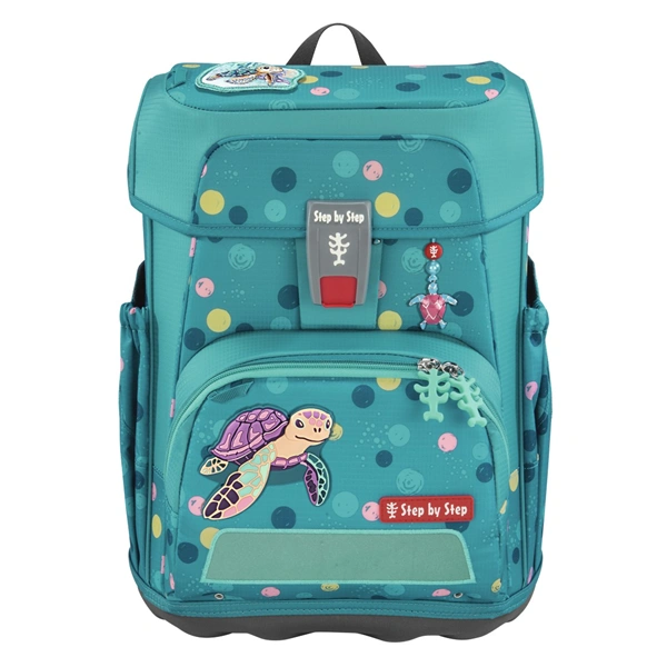 Školní aktovka Step by Step CLOUD, Turtle Josie - 5 dílný set, AGR certifikát