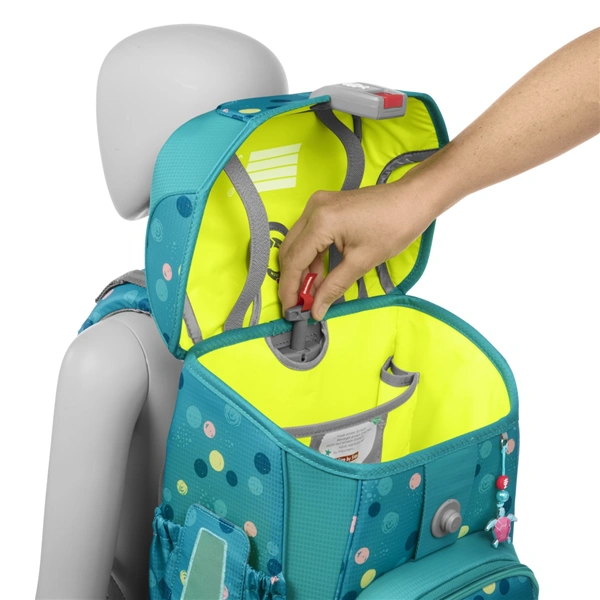 Školní aktovka Step by Step CLOUD, Turtle Josie - 5 dílný set, AGR certifikát